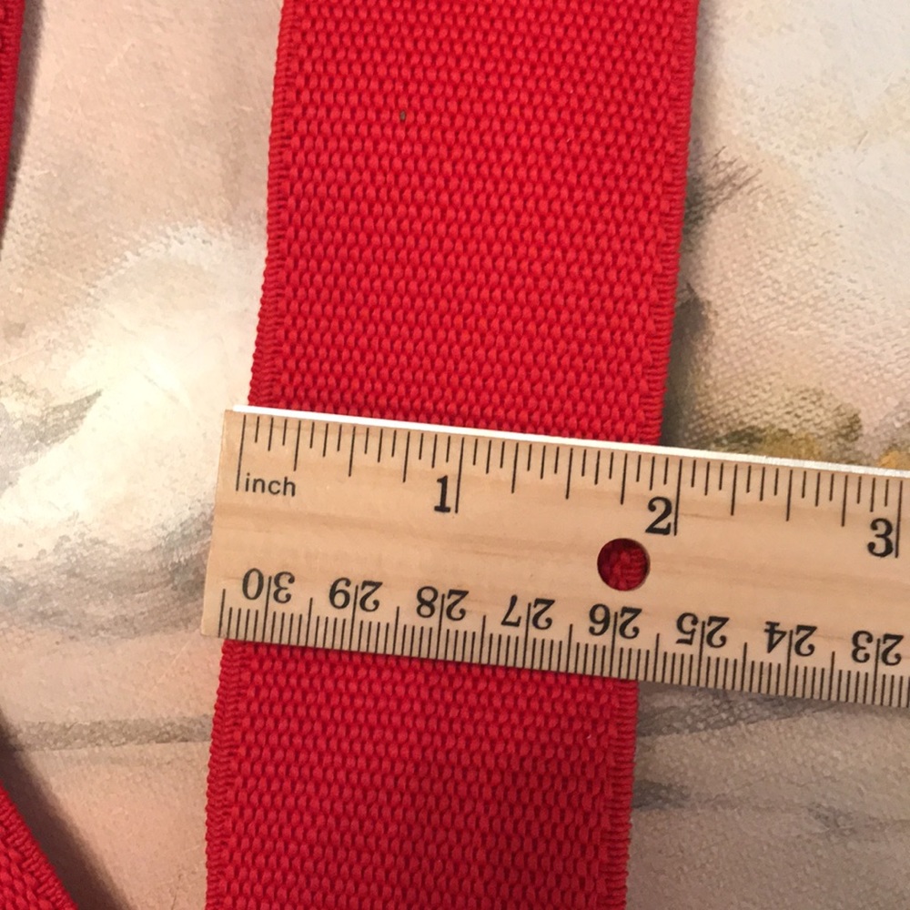 Red Stretchable Suspenders - image 7